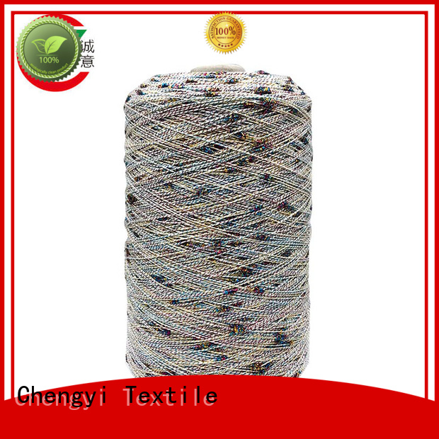 Chengyi оптовая продажа точечной пряжи для вязания