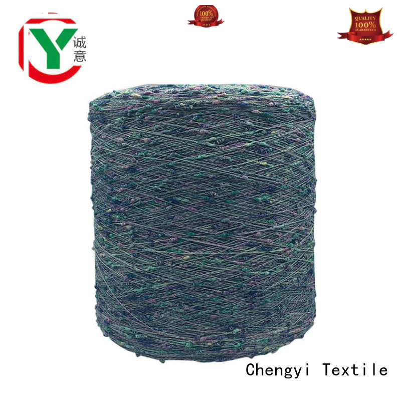 Chengyi dot knitting yarn 100% polyester
