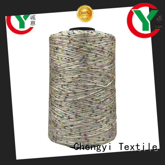 Chengyi cheapest price sequin yarn manufacturers high-quality light-weight