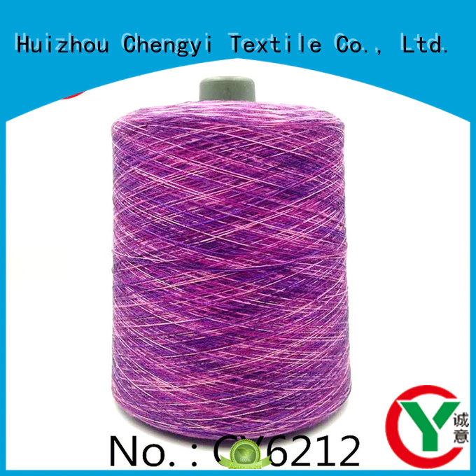 Chengyi space dyed polyester yarn high-quality best factory