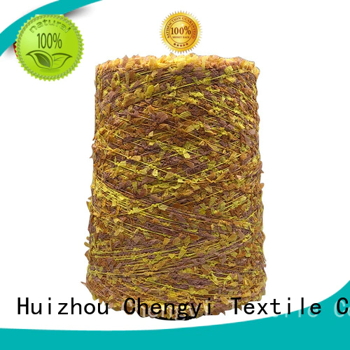 Chengyi custom butterfly fancy yarn wide application