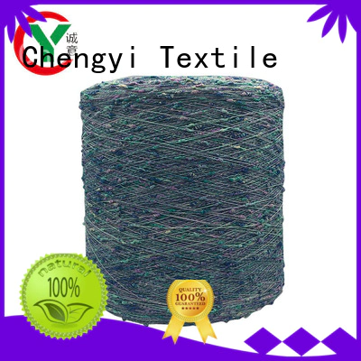 Chengyi dot fancy yarn top-selling from best factory