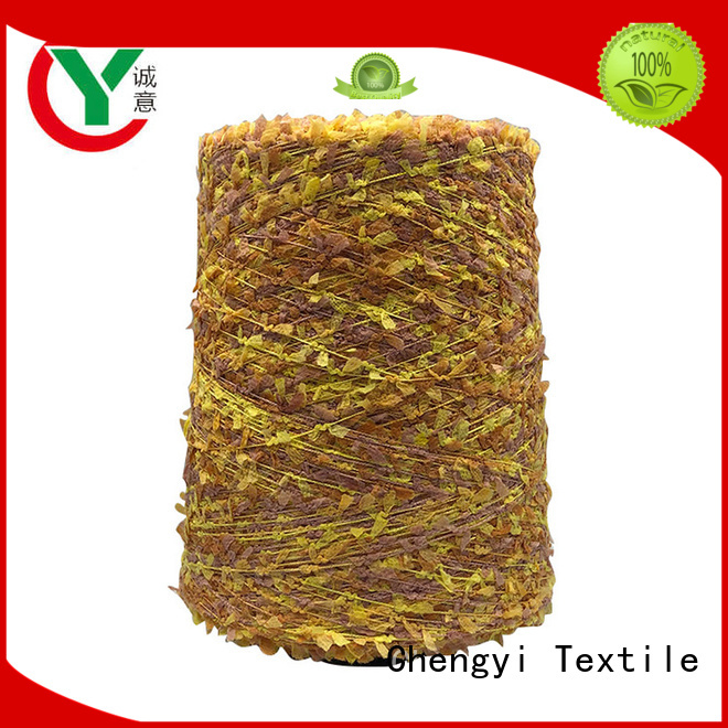 China Supply Oeko-tex Quality Fashion 100 Polyester Butterfly Fancy Yarn