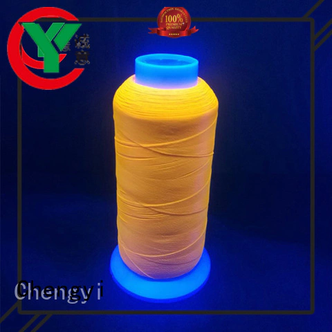 Chengyi glow yarn cheapest price cloths knitting