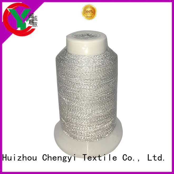 Chengyi colorful reflective knitting yarn top brand best price