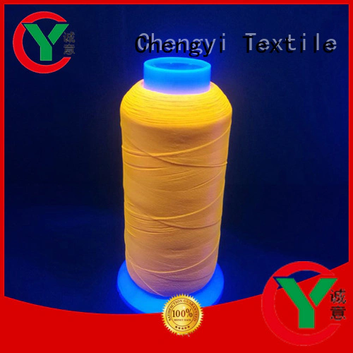 Chengyi glow in the dark yarn cheapest price top brand