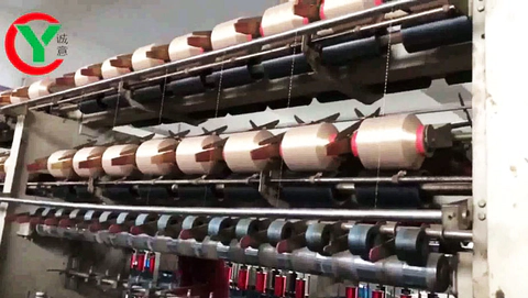 Metallic Knitting Yarn Spining Machine