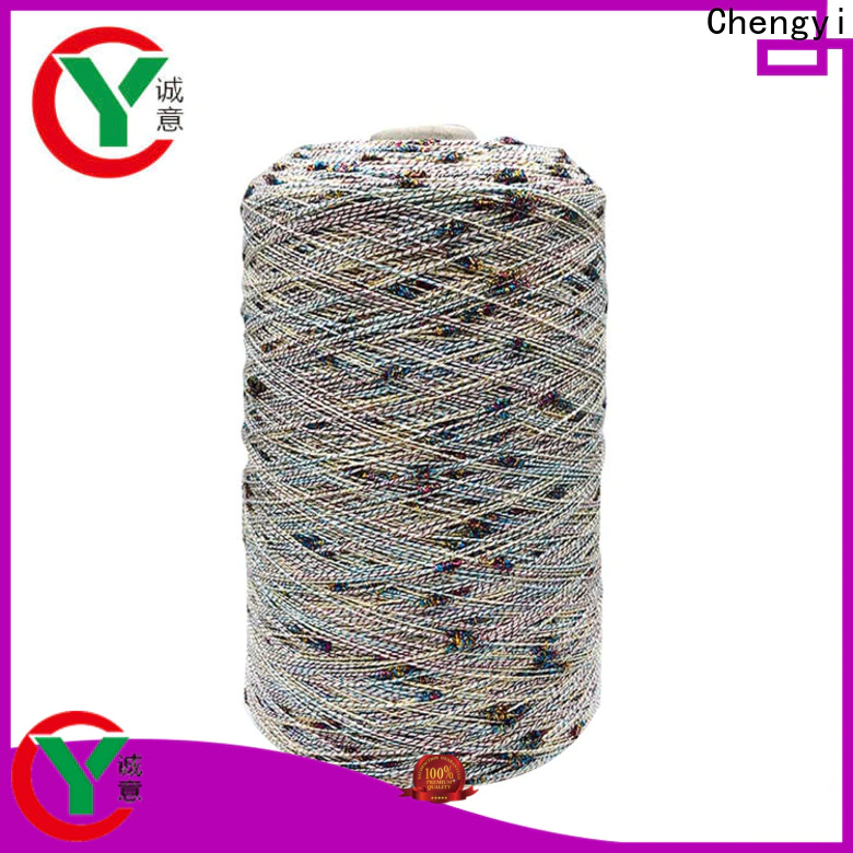 Chengyi dot yarn 100% polyester for knitting