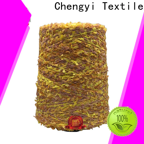 Chengyi colorful butterfly knitting yarn popular fast delivery
