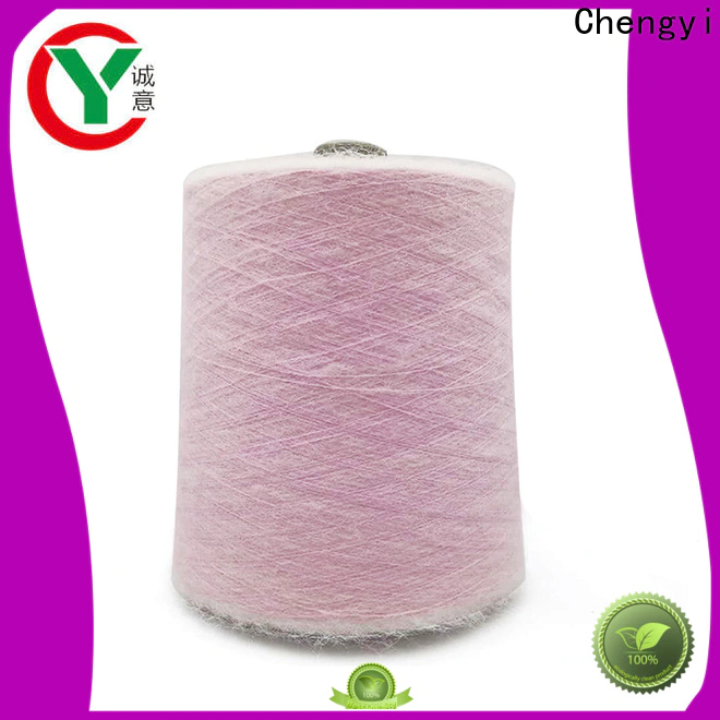 Chengyi hot-sale knitting mohair yarn light-weight fast delivery