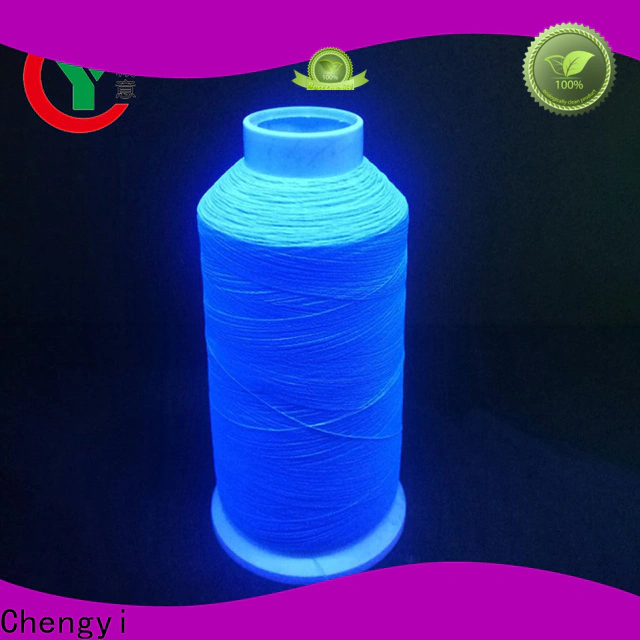 Chengyi promotional glow in the dark yarn wholesale cloths knitting