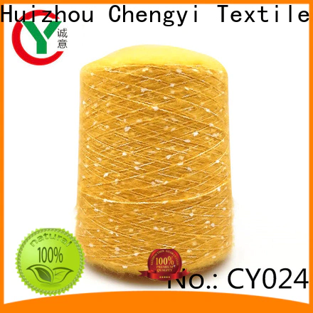 Chengyi brushed polyester yarn factory price for wholesale