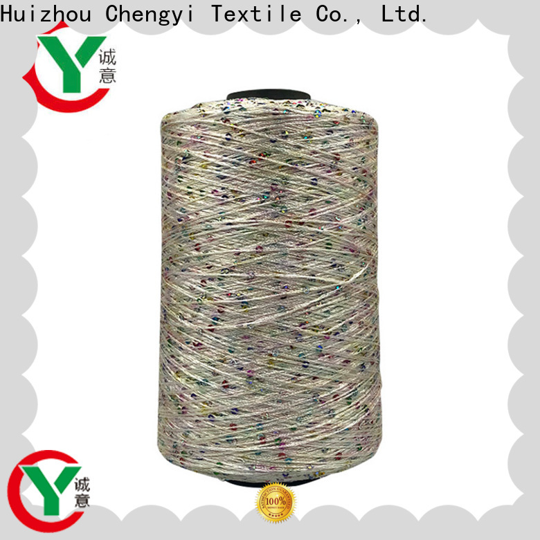 Chengyi sequin wool yarn top light-weight