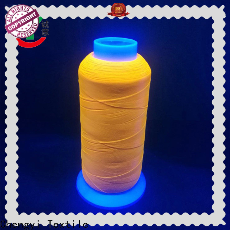 colorful glow yarn high-performance