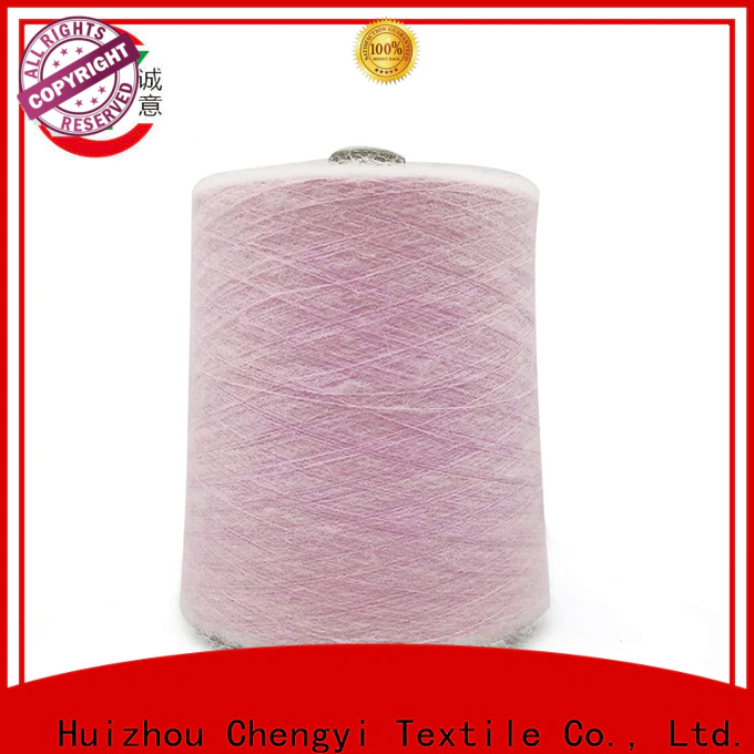 Chengyi knitting mohair yarn fast delivery