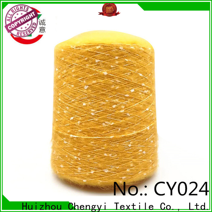Chengyi brush yarn factory price from best factory