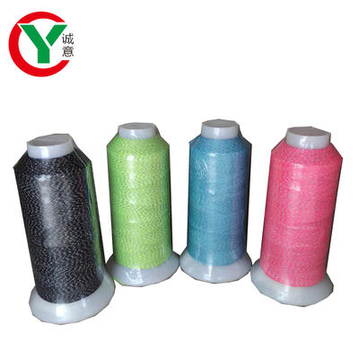 Reflective sewing thread reflective material can be customized for shoes