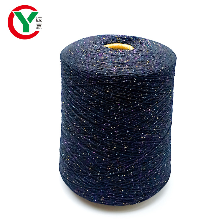 Germany popular acrylic swing with metallic thread / metallic yarn for 5GG 7GG flat machine knitting