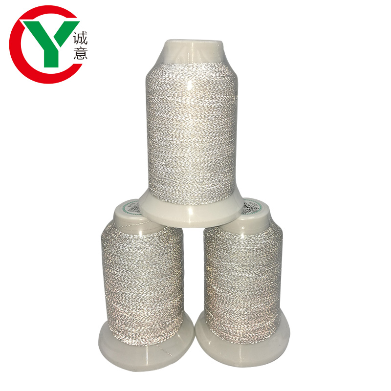 Double size reflective material for upper shoes / light reflective thread for weaving fashion cloth rope
