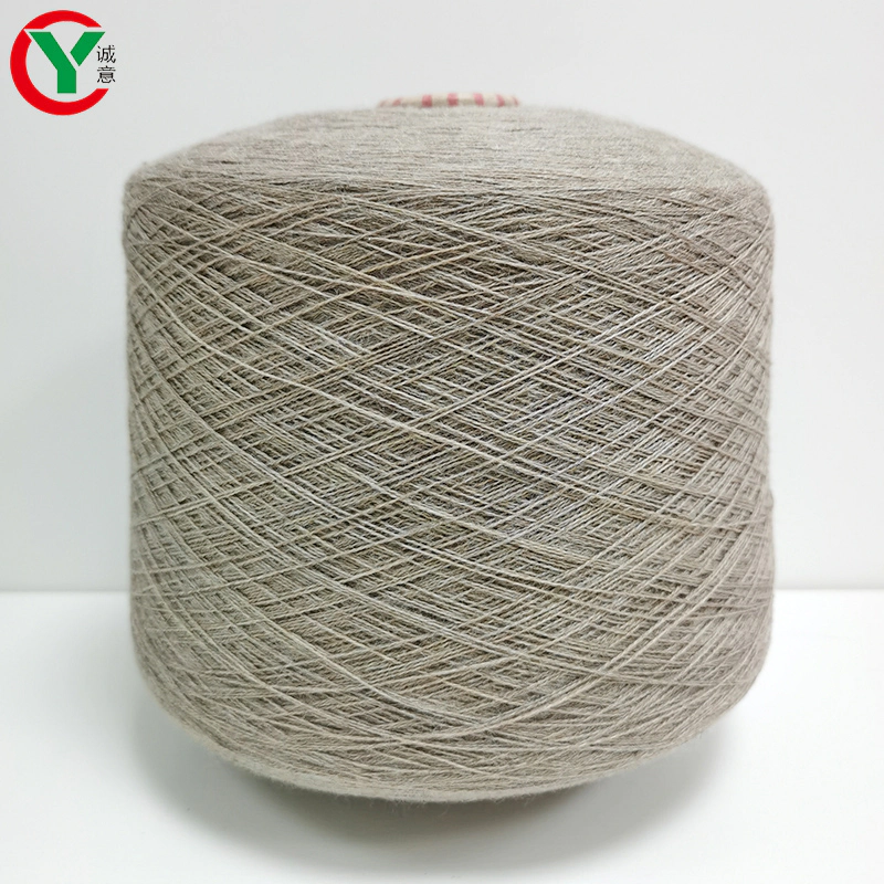 100%cashmere wool thread for sweater / customized knitting 10% / 30% /100% yarn cashmere with lurex material
