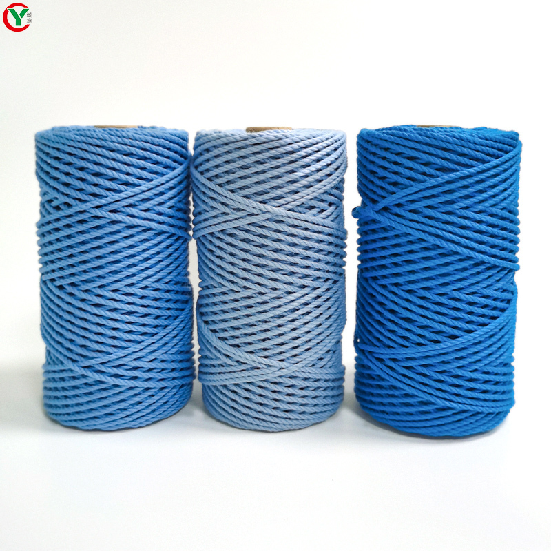 Wholesale High Quality Natural 100% Cotton Macrame cord 10mm 9mm 8mm 7mm 6mm 5mm 4mm 3mm Multi-color Braided Rope