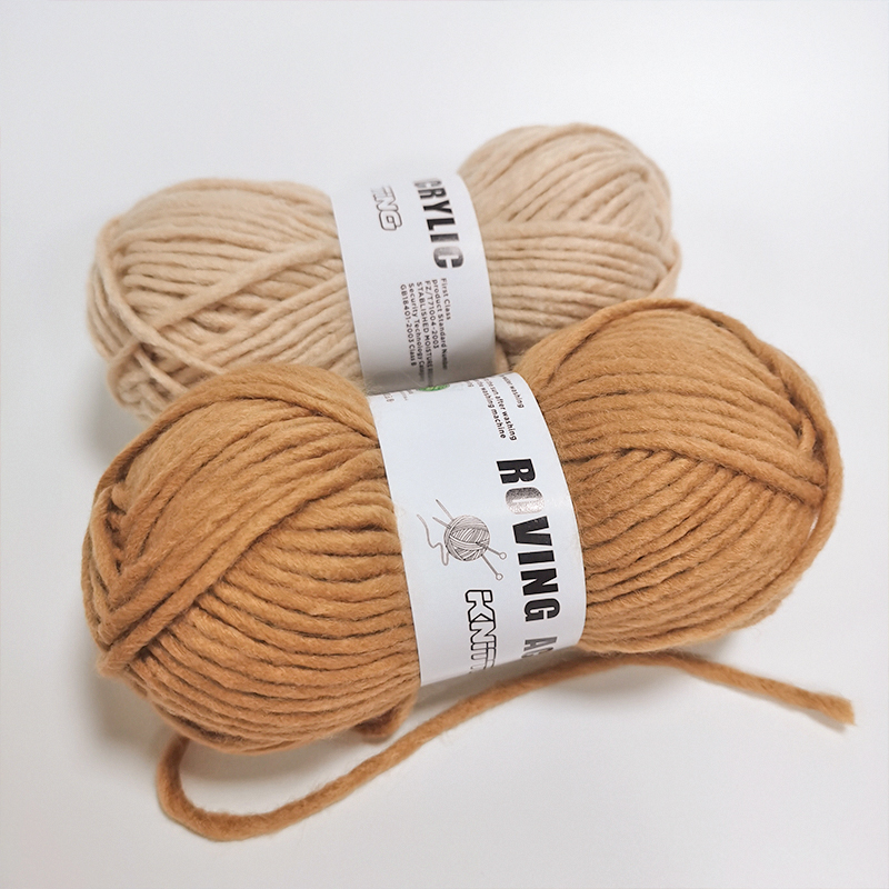Factory wholesale fluffy blanket yarn chunky hand knitting crochet acrylic yarn