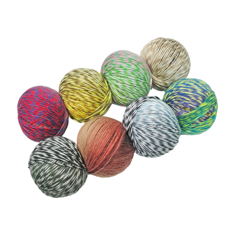 New goods chunky yarn soft acrylic wool blended hand knitting fancy colorful yarn